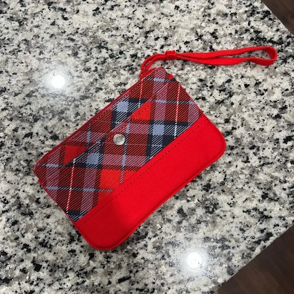 Stylish Red Plaid Women's Bag - Picture 11 of 12